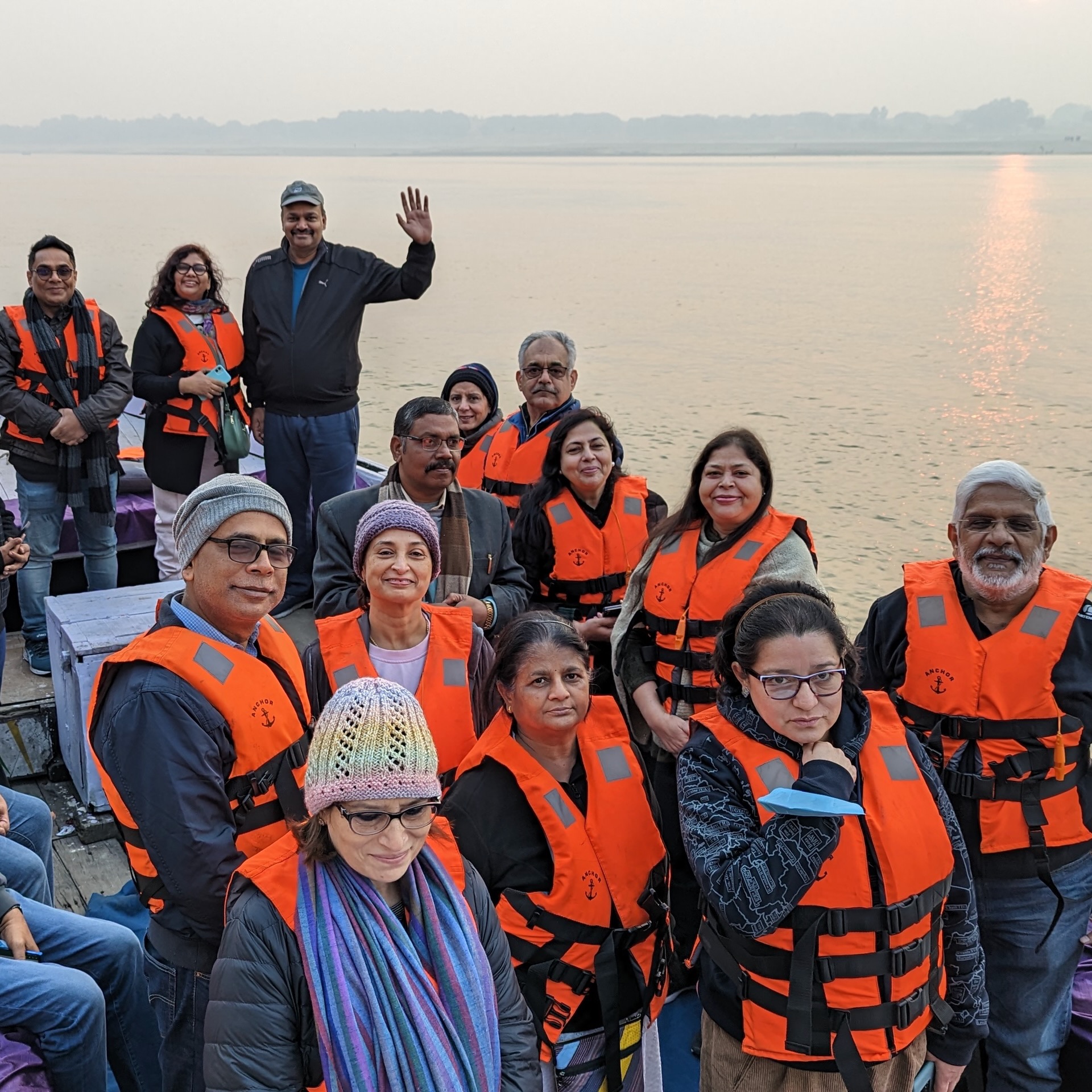 Sunrise boat ride